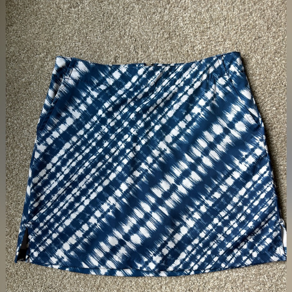 Lady Hagen Golf Tennis Blue & White Skort, 4